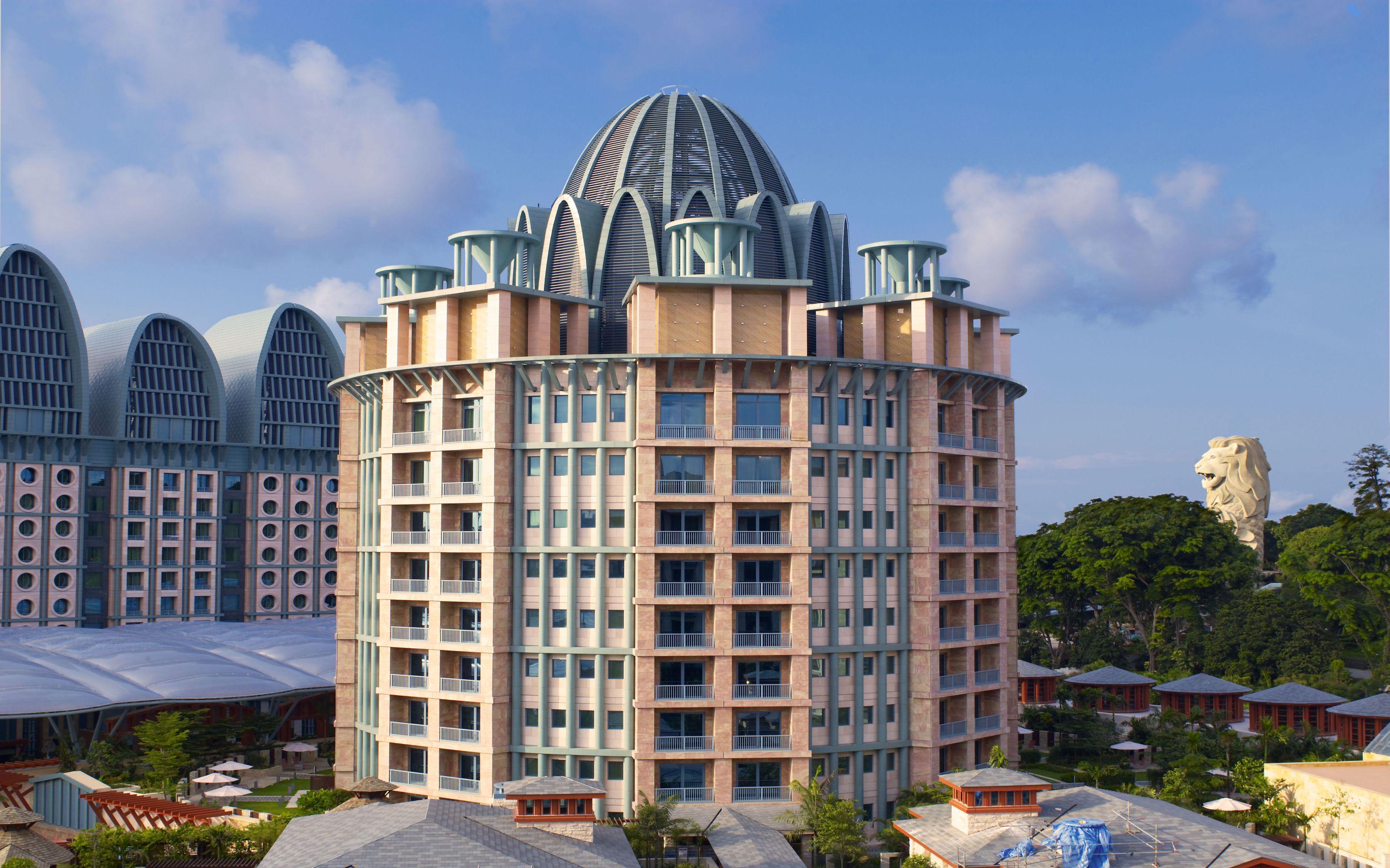 Resorts World Sentosa - Crockfords Tower Singapura Exterior foto
