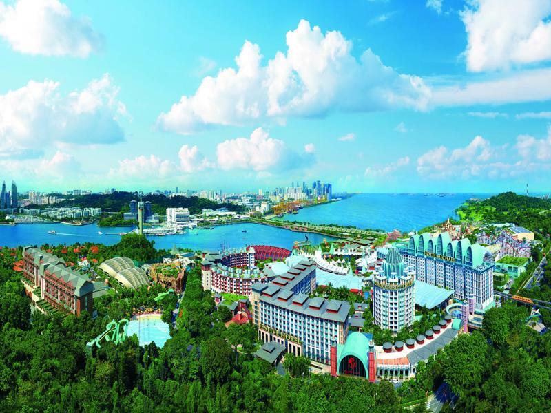 Resorts World Sentosa - Crockfords Tower Singapura Exterior foto