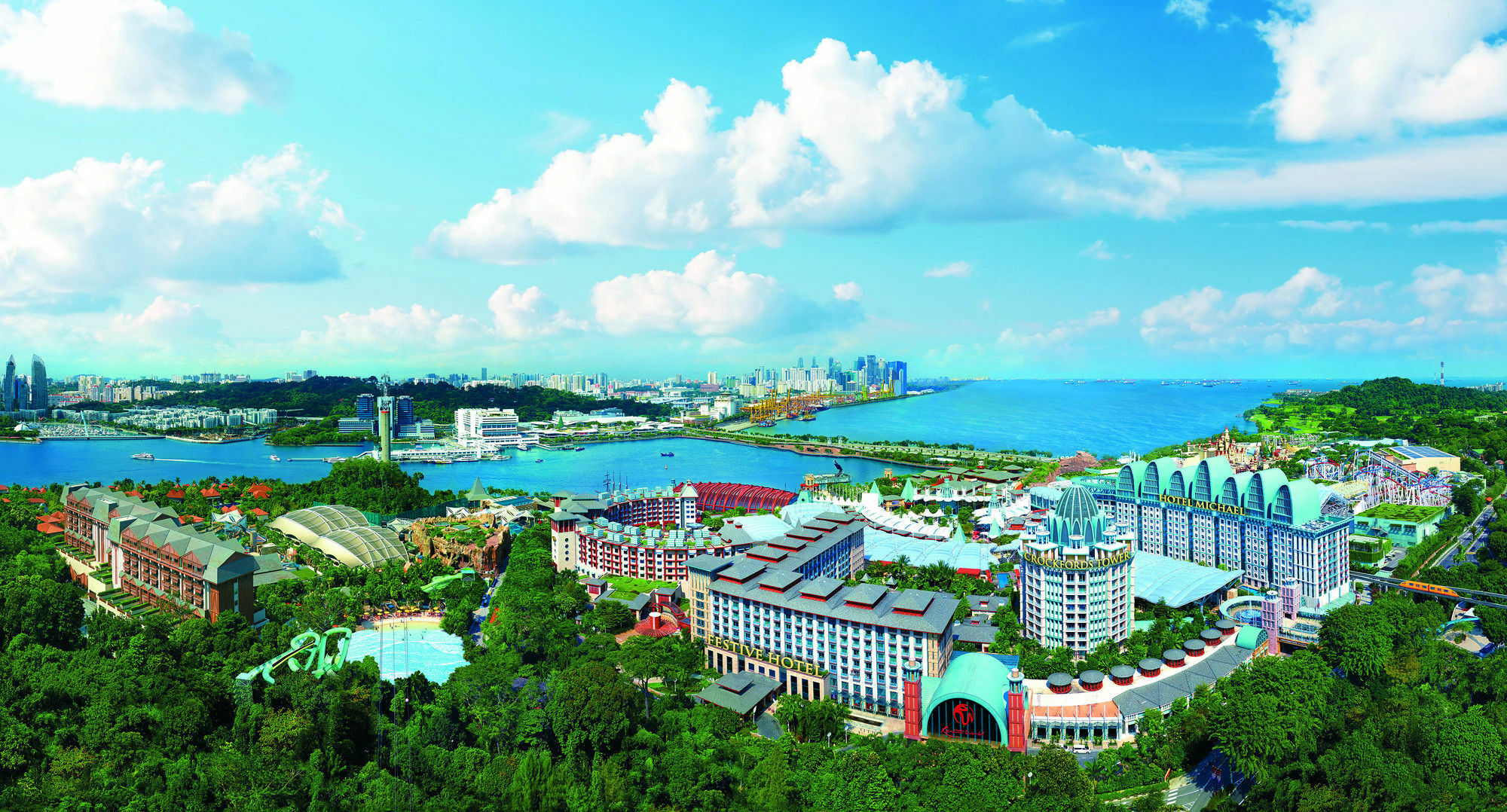 Resorts World Sentosa - Crockfords Tower Singapura Exterior foto